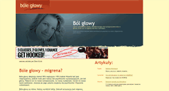 Desktop Screenshot of boleglowy.schorzenia.info